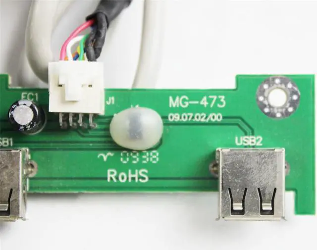 Alt view image 2 of 3 - Gateway DX4831 USB Panel W/ Cable MG-473 09.07.02/00 H57M01G1-1.1 M.35100K80C-000