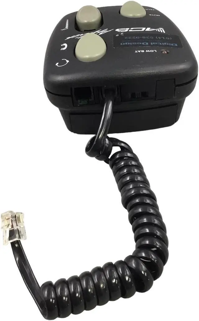 Alt view image 2 of 7 - ACS Applica Telephone Multi-Purpose Headset Amplifier