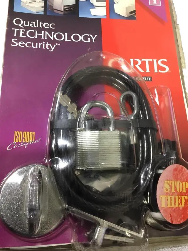 Alt view image 5 of 5 - CURTIS Esselte Qualtec TECHNOLOGY Security  Model #08001