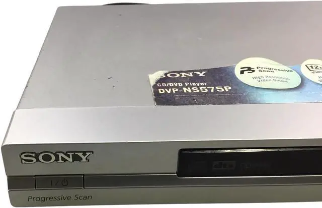 Alt view image 2 of 7 - SONY Progressive Scan CD/DVD Player DVP-NS575P w/o Remote "tested power on"