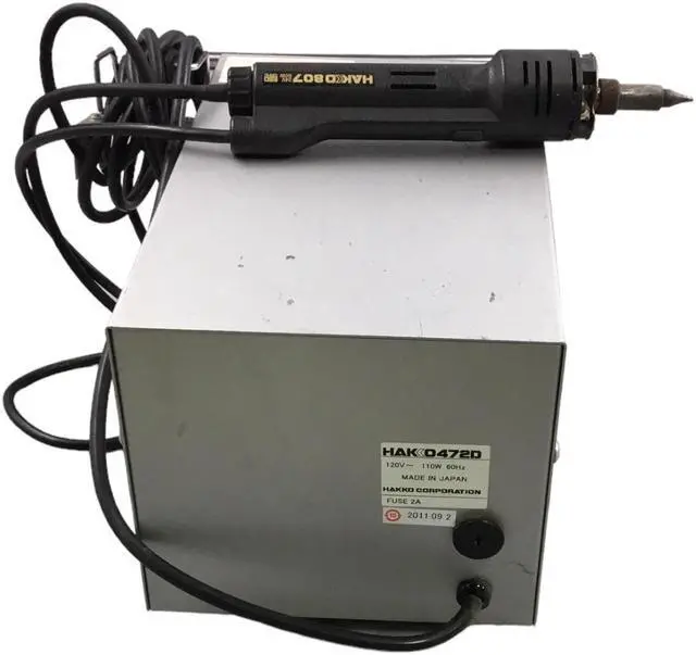 Alt view image 3 of 4 - Desolder Station Hakko FR472D with Wand