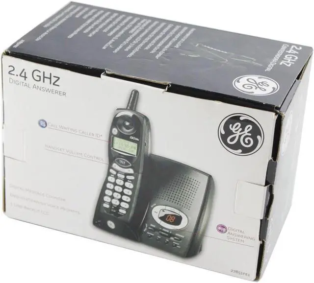 Main image of GE 27851FE1-B digital cordless Phone W/ handset & AC Adapter 27851FE1 KU2B-090-0350D