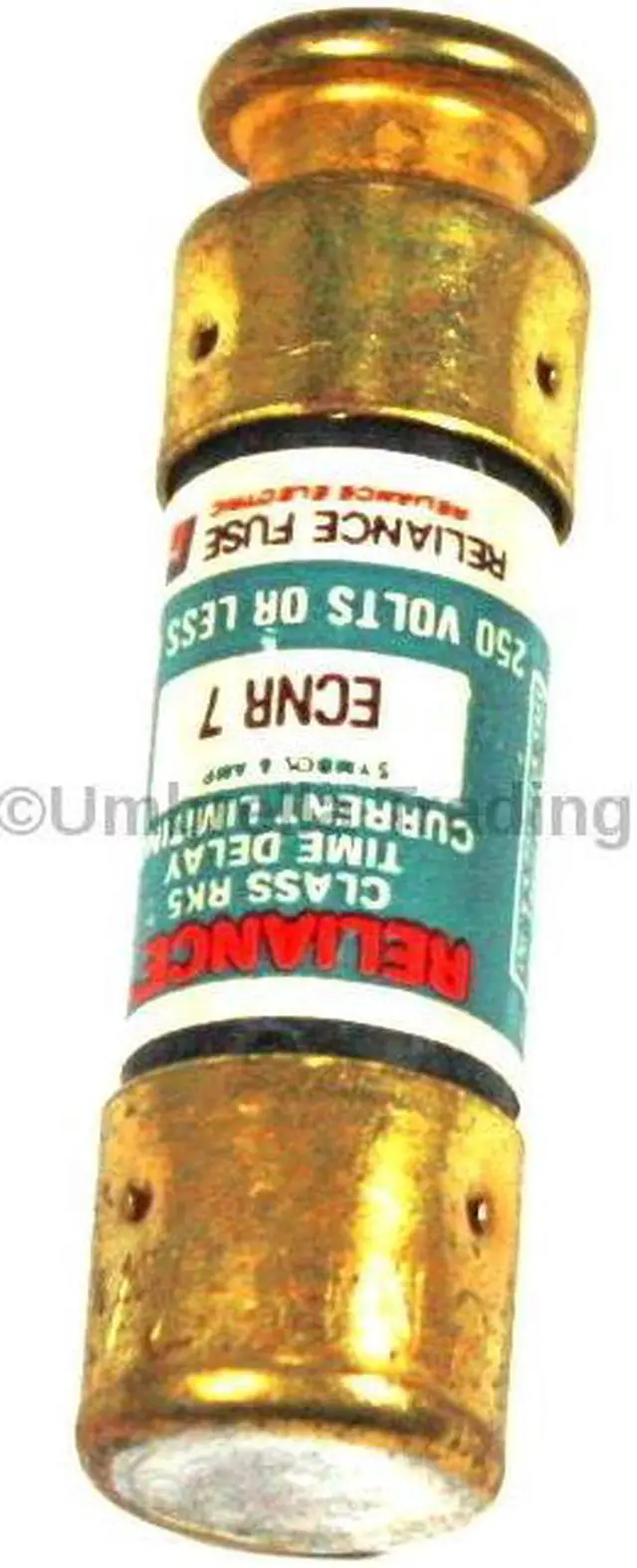 Alt view image 3 of 3 - Reliance Electric Box Of 8 Fuses Class RK5 ECNR-7