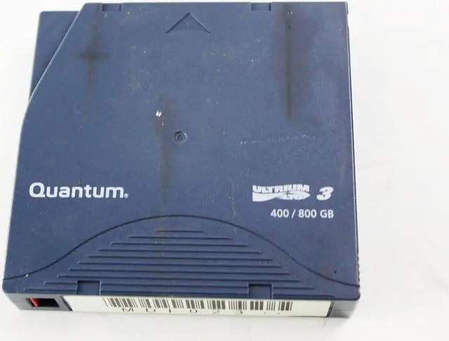 Alt view image 3 of 3 - Quantum LTO Ultrium 3 Tape Data Cartridge 400/800GB 061110