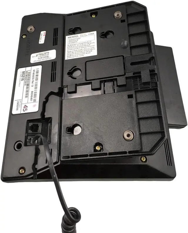 Alt view image 5 of 7 - NORTEL Ameritech M5316 NT4X42 Centrex Phone - Black