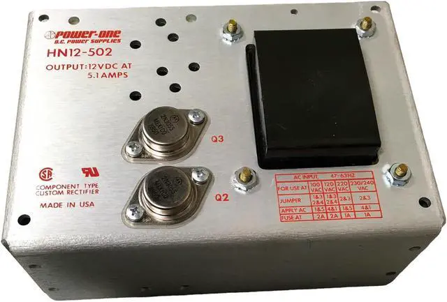 Main image of Power-One HN12-502 HN12502 DC Power Supply 12VDC 5.1A C