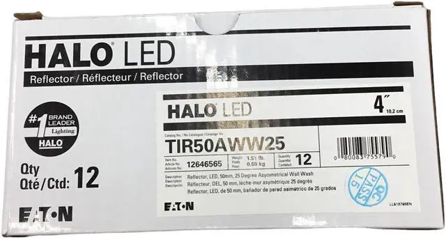 Main image of HALO LED 4" TIR50AWW25 Reflector 12 PCS BOX
