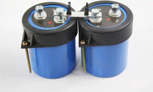 Main image of Philips Capacitor Pair 400VDC 450SURGE 2700UF 120640-7 3186GD272T400DPA2