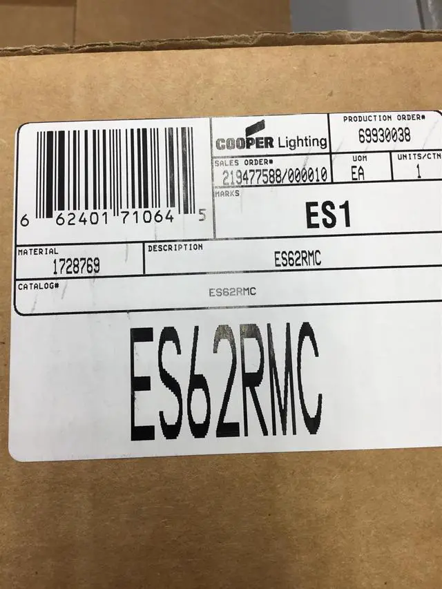 Alt view image 2 of 6 - Atlite Cooper Lighting LED Aluminum Red Double Sided Exit Sign 14'' x 7.5''ES62RMC