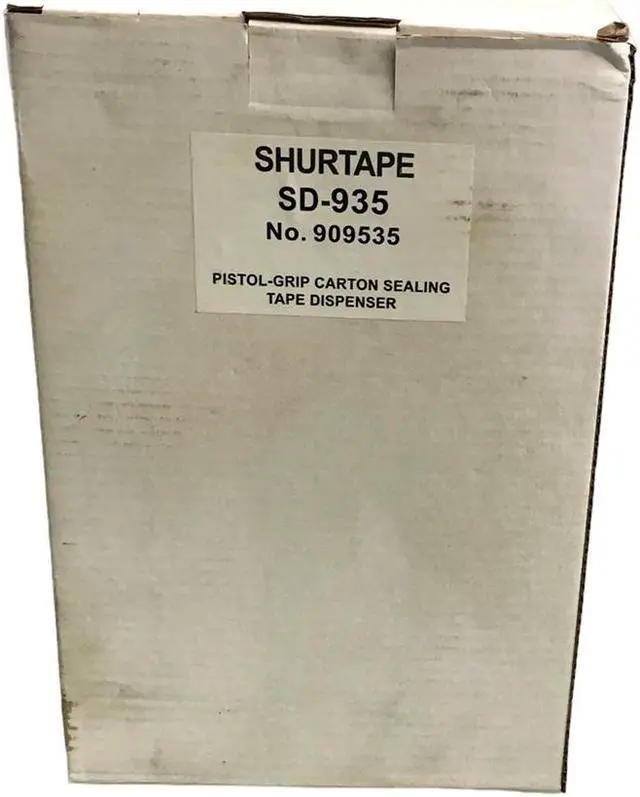 Alt view image 2 of 6 - SHURTAPE  SD- 935 Pistol Grip Carton Tape Dispenser, 3" Gray, 909535, NEW!