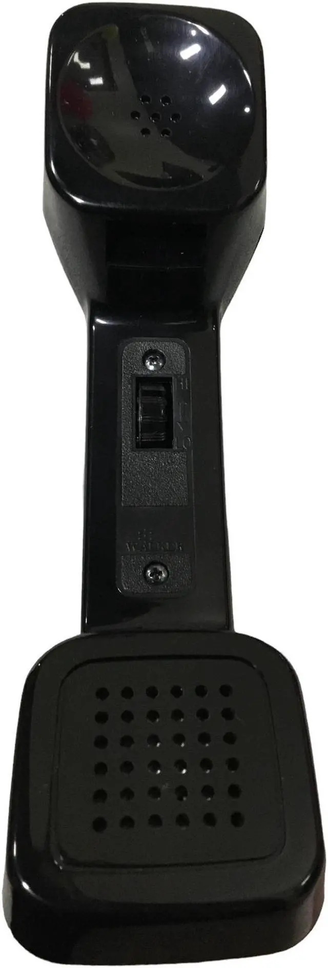 Alt view image 2 of 5 - Walker W6 "K" Style Hearing AID- COMPATIBLE HANDSET 1-800-HANDSET, BLACK
