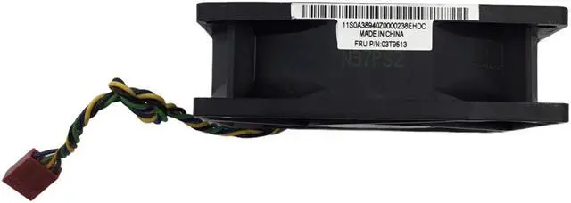 Alt view image 3 of 4 - IBM Foxconn PVA080G12Q Cooling Fan 03T9513 03T7235 DC12V