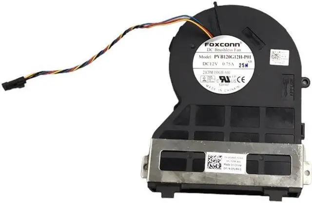 Alt view image 3 of 3 - Foxconn DC Brushless Fan PVB120G12H-PO1