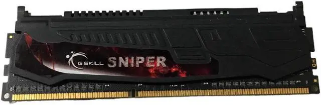 Alt view image 2 of 2 - G.Skill F3-14900CL9D-8GBSR 4GB DDR3 F3-14900 1866MHz SNIPER