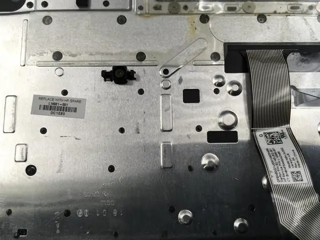 Alt view image 3 of 5 - HP Chromebook 11 G6 EE Palmrest Keyboard Assembly L14921-001
