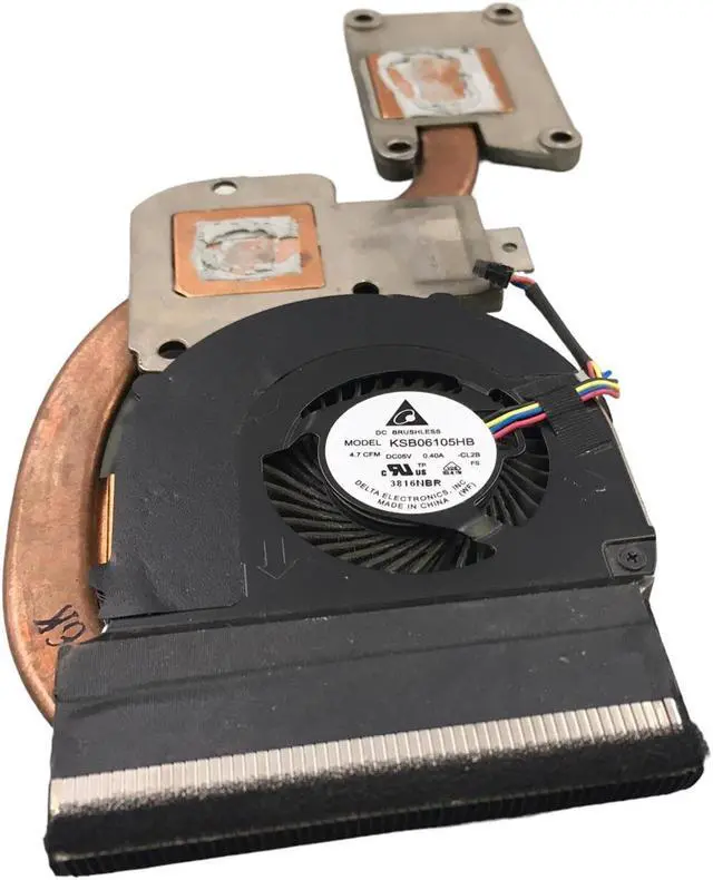 Alt view image 5 of 7 - Dell Latitude E6440 Cooling Heatsink+Fan FOR DISCRETE AMD GPU GXC1X 0GXC1X