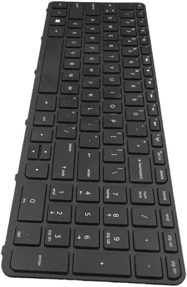 Alt view image 7 of 7 - HP 15-R264dx 15-R Series Keyboard PK1314D1A00 NSK-CN6SC 749658-001
