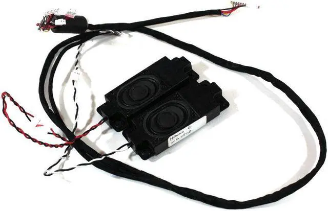 Alt view image 2 of 3 - Hanns G LCD Monitor LCD Monitor Speaker Set B0-0026-H-28C-GP With Cables