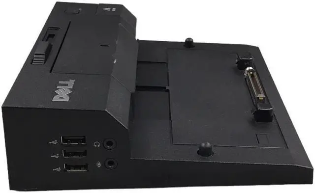 Alt view image 6 of 7 - Dell PR03X, N0PW380 USB 3.0 Docking Station E-Port Plus Replicator T308D A03