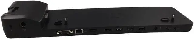 Alt view image 2 of 7 - HP HSTNN-IX10 B9C87UT Docking Station Port Replicator W/O Keys &AC Adapter 702878-001 697671-001