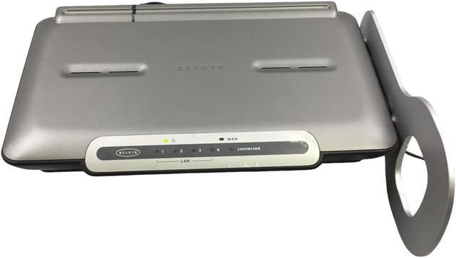 Alt view image 2 of 7 - Belkin 4 Port Cable DSL Gateway Router Model F5D5231-4 w/Power Cord