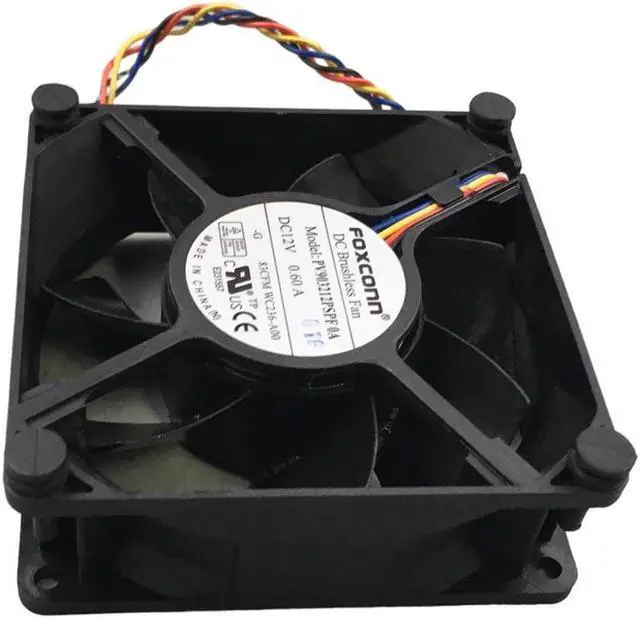 Alt view image 5 of 7 - FoxConn PV903212PSPF 0A 0.60A 12V DC Brushless Fan 83CFM 0WC236 5 pin (L-O)