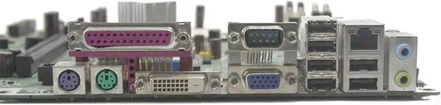 Alt view image 5 of 7 - HP dc5750 SFF Motherboard 432861-001 409305-002 w/Shield