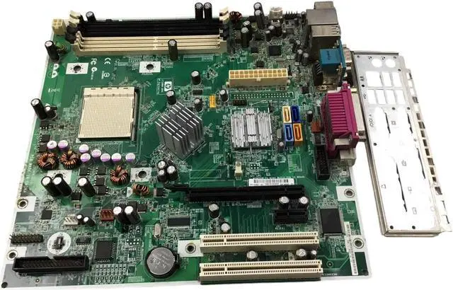 Alt view image 7 of 7 - HP dc5750 SFF Motherboard 432861-001 409305-002 w/Shield