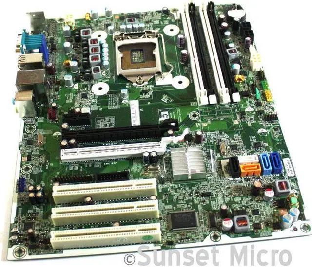 Alt view image 2 of 3 - HP Elite 8100 SYSTEM Motherboard Tower 1156 531990-001 505799-001