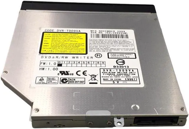 Alt view image 3 of 7 - PIONEER MODEL DVR-TD09VA (73Z) DVD Player Burner DVD±R/RW WRITER