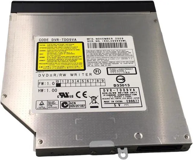 Alt view image 4 of 7 - PIONEER MODEL DVR-TD09VA (73Z) DVD Player Burner DVD±R/RW WRITER