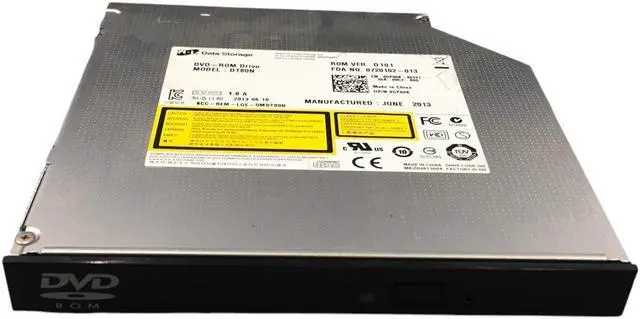 Alt view image 2 of 7 - Dell SATA DVD-ROM Drive DT80N 5Y08K 05Y08K CN-05Y08K