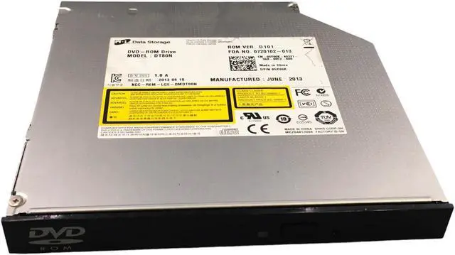 Alt view image 3 of 7 - Dell SATA DVD-ROM Drive DT80N 5Y08K 05Y08K CN-05Y08K