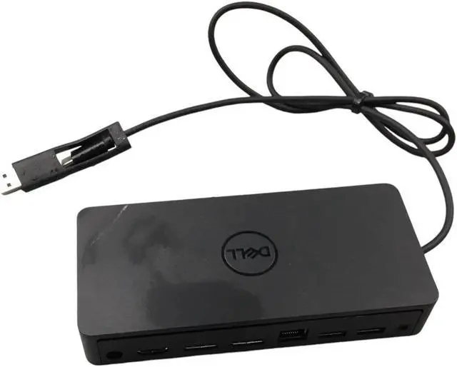 Alt view image 2 of 7 - Dell D6000 Universal USB-C USB 3.0 Docking Station 0M4TJG