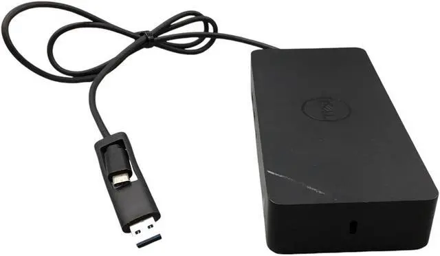 Alt view image 4 of 7 - Dell D6000 Universal USB-C USB 3.0 Docking Station 0M4TJG