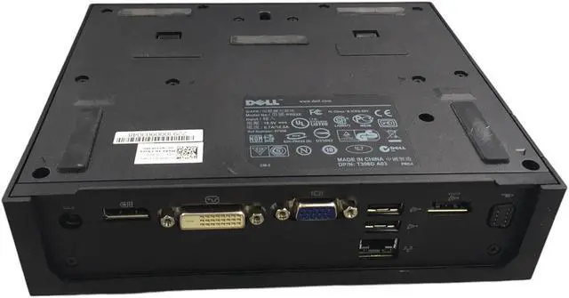 Alt view image 5 of 6 - Dell E-Port Docking Station (PW380) No AC Adapter NOPW380