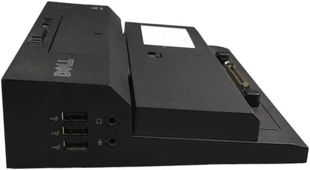 Alt view image 6 of 6 - Dell E-Port Docking Station (PW380) No AC Adapter NOPW380
