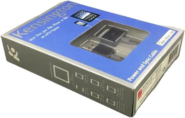Alt view image 4 of 5 - Kensington Power and Sync Cable (iPod, iPhone, iPad) B1036A