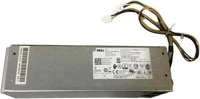 Alt view image 4 of 7 - Dell OptiPlex 3050 5050 7050 SFF 180W Power Supply H180ES-00 0TDFTP