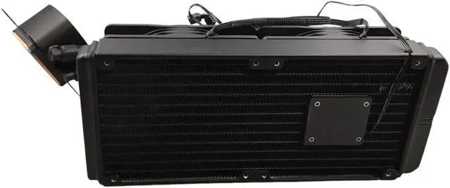 Alt view image 6 of 7 - iBUYPOWER-AW4 240mm Radiator CPU Liquid Cooler (2x120mm Core Fans) w/RGB- Black