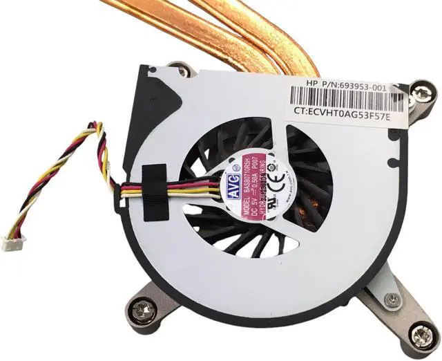 Alt view image 2 of 7 - Genuine HP ELite 8300 8320 OEM CPU Heatsink w/Fan 693953-001 BASB0710R5H