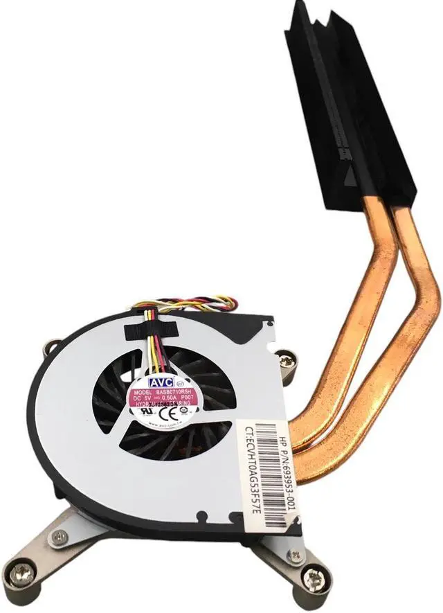 Alt view image 5 of 7 - Genuine HP ELite 8300 8320 OEM CPU Heatsink w/Fan 693953-001 BASB0710R5H