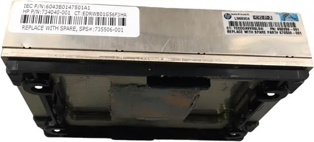 Alt view image 4 of 6 - HP 775403-0HP ProLiant DL360P Gen8 V2 Server Screw Down HeatSink P/N: 735506-001 01 734042-001 735508-001 HP CPU HEATSINK PROLIANT DL360 GEN9 G9