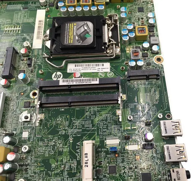 Alt view image 2 of 7 - HP Elite 8300 PC Motherboard 656945-001 657097-001656946-000,657097-001