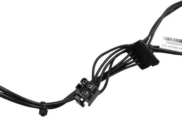 Alt view image 5 of 5 - Lenovo P300 P310 P320 P410 P520c M700 M82 M92 3X SATA Power Cable 3 Pin 54Y8286