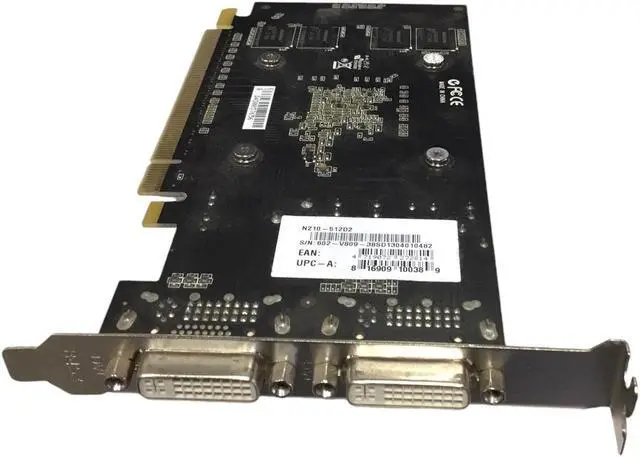 Alt view image 4 of 4 - MSI Nvidia GeForce N210-512D2 Desktop Video Card 512MB DDR2 PCI