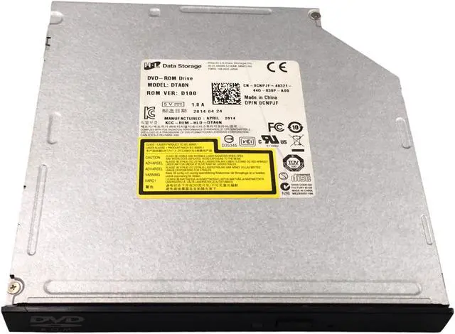 Alt view image 2 of 7 - Dell Hitachi DTA0N 8X DVD-ROM Drive CNPJF 0CNPJF