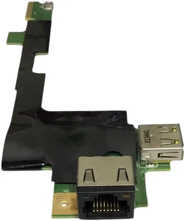 Alt view image 2 of 4 - Lenovo Thinkpad W530 USB Ethernet Port Card Board 04W6898 55.4QE02.001