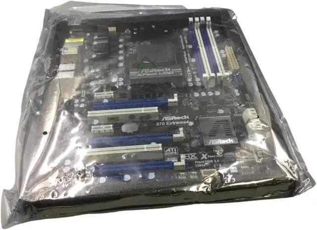 Refurbished: ASROCK 970 Extreme4 Motherboards AMD 970 DDR3 Socket - Main Image