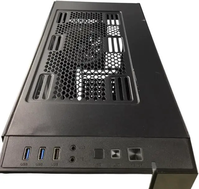 Alt view image 6 of 7 - Cyberpower PC C Series Computer Case, w/Fans, Black & Glass ET8680-27998